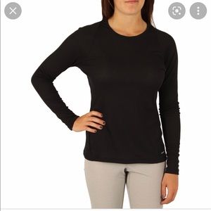 Patagonia Capilene Long Sleeve- black Size M Good Condition